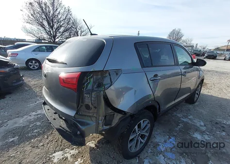 2015 Kia Sportage Lx from USA, damaged, VIN KNDPBCAC2F7693902
